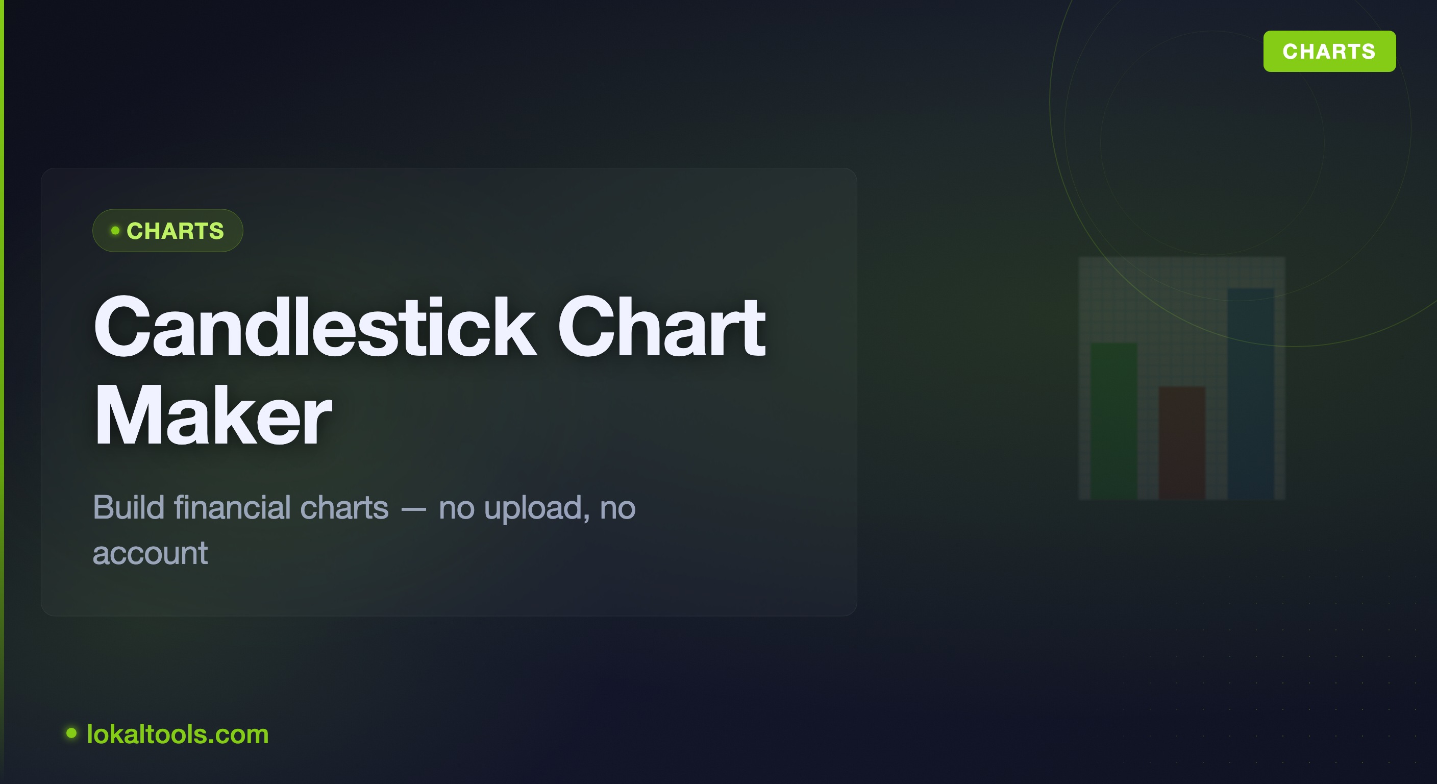 Free Online Candlestick Chart Maker — No Upload, No Account